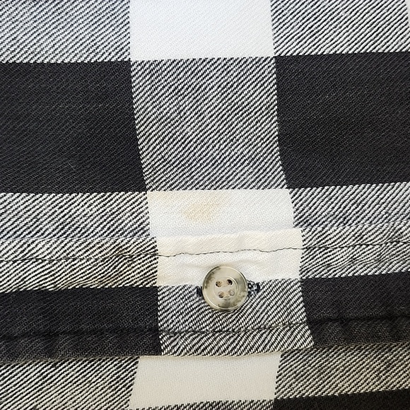 Arrow Sportswear Men's Black and White Buffalo Check Jacket w/Quilted Interior - Picture 13 of 14